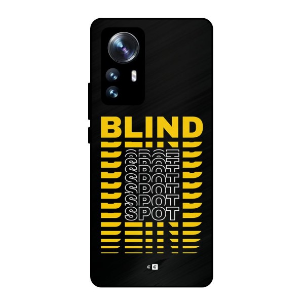 Blind Spot Metal Back Case for Xiaomi 12 Pro