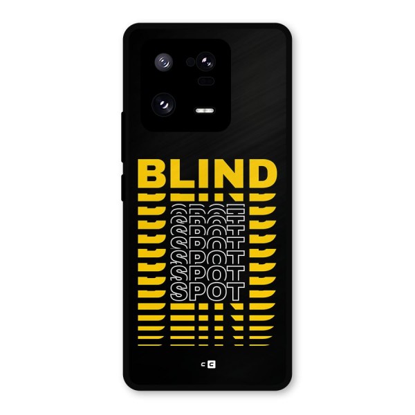 Blind Spot Metal Back Case for Xiaomi 13 Pro