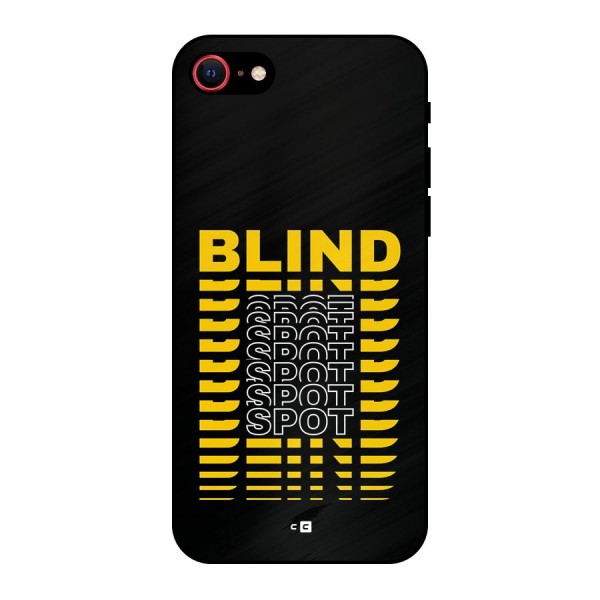 Blind Spot Metal Back Case for iPhone SE 2020