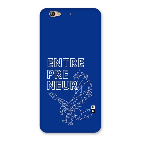 Blue Entrepreneur Back Case for Gionee S6