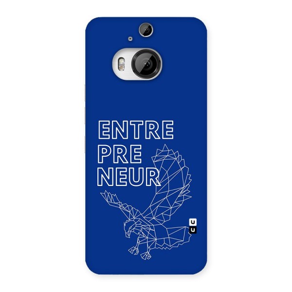 Blue Entrepreneur Back Case for HTC One M9 Plus