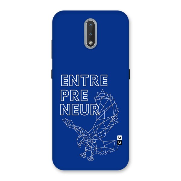 Blue Entrepreneur Back Case for Nokia 2.3