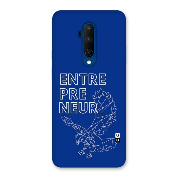 Blue Entrepreneur Back Case for OnePlus 7T Pro