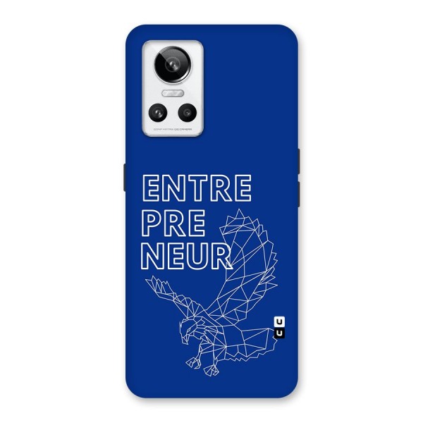 Blue Entrepreneur Back Case for Realme GT Neo 3