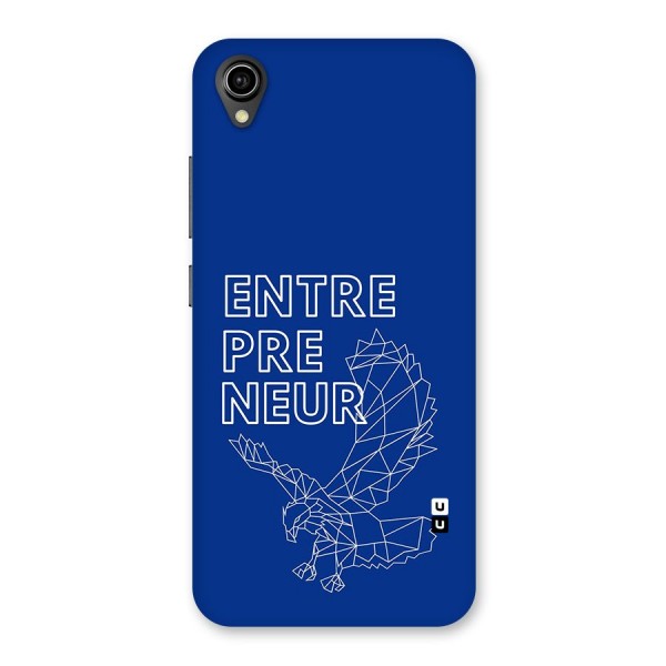 Blue Entrepreneur Back Case for Vivo Y91i