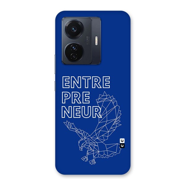 Blue Entrepreneur Back Case for Vivo iQOO Z6 Pro