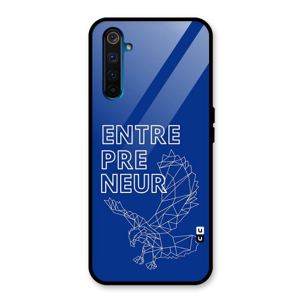 Blue Entrepreneur Glass Back Case for Realme 6 Pro