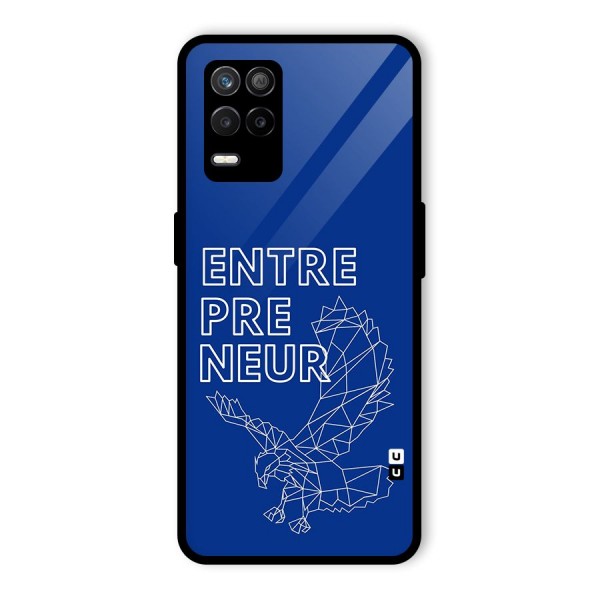 Blue Entrepreneur Glass Back Case for Realme 9 5G