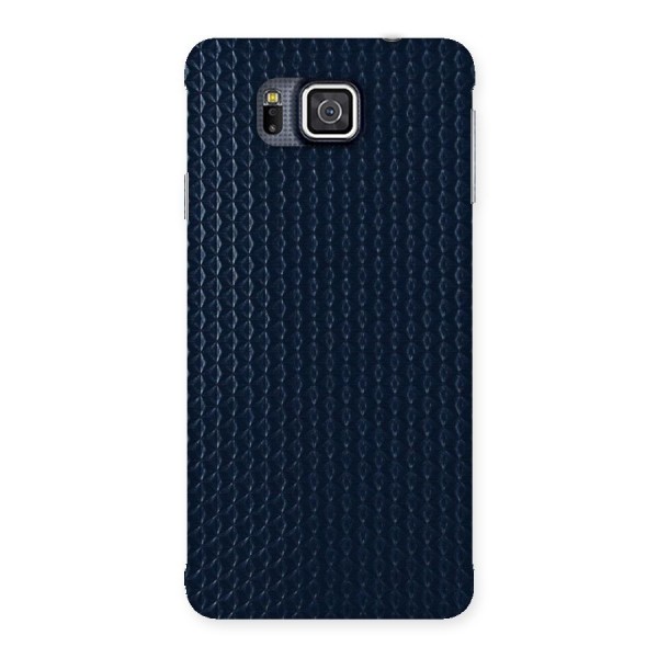 Blue Pattern Back Case for Galaxy Alpha