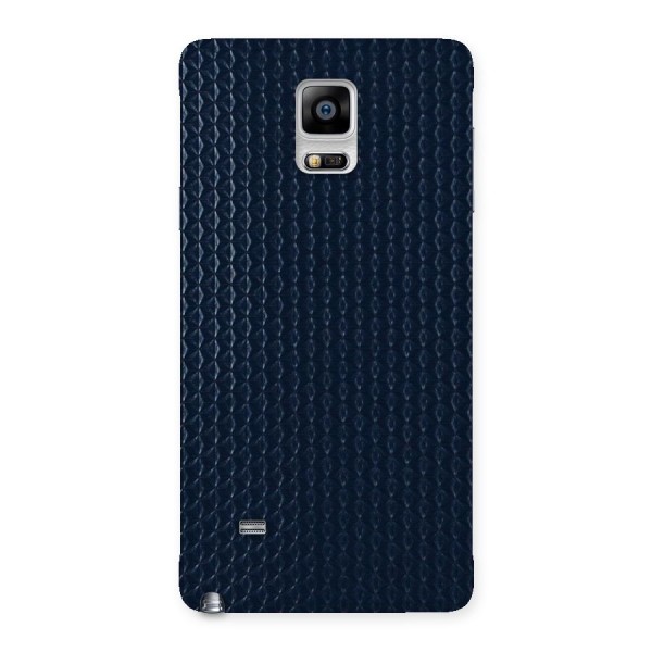 Blue Pattern Back Case for Galaxy Note 4