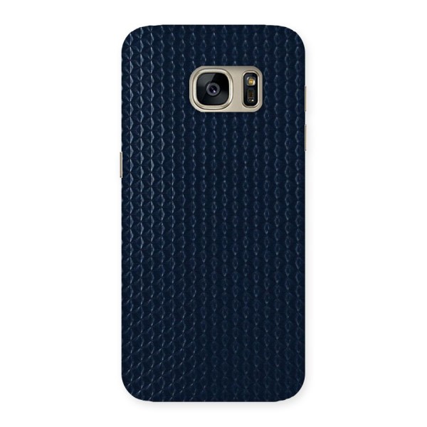 Blue Pattern Back Case for Galaxy S7