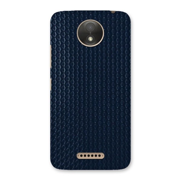 Blue Pattern Back Case for Moto C Plus