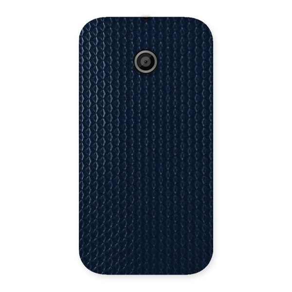 Blue Pattern Back Case for Moto E