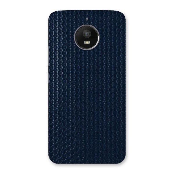 Blue Pattern Back Case for Moto E4 Plus