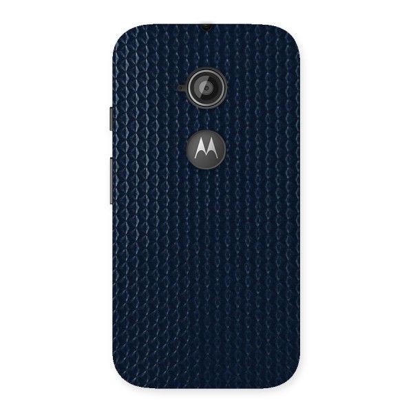 Blue Pattern Back Case for Moto E 2nd Gen