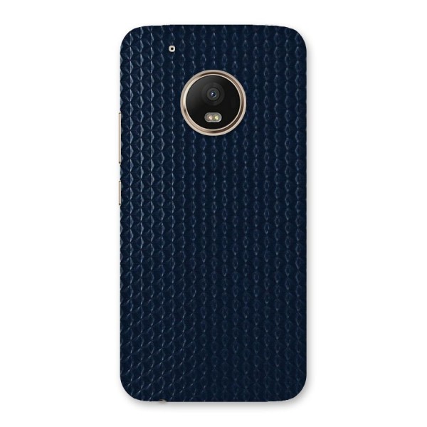 Blue Pattern Back Case for Moto G5 Plus