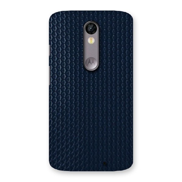 Blue Pattern Back Case for Moto X Force