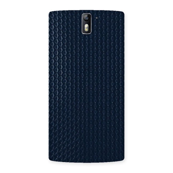 Blue Pattern Back Case for One Plus One