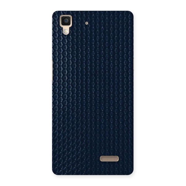 Blue Pattern Back Case for Oppo R7