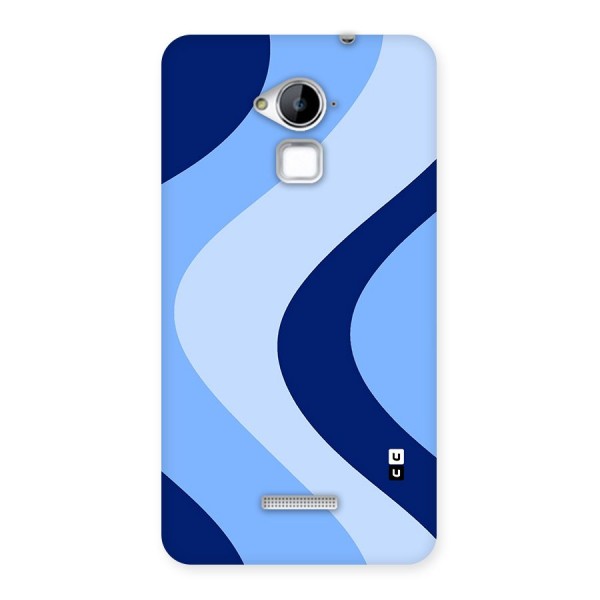 Blue Shade Curves Back Case for Coolpad Note 3