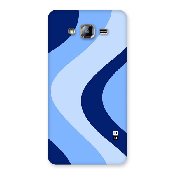 Blue Shade Curves Back Case for Galaxy On5