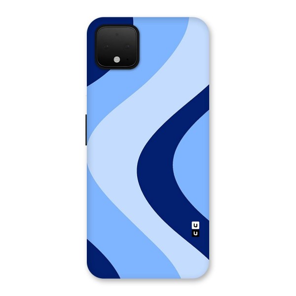 Blue Shade Curves Back Case for Google Pixel 4 XL