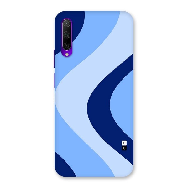 Blue Shade Curves Back Case for Honor 9X Pro