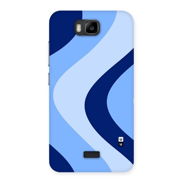 Blue Shade Curves Back Case for Honor Bee