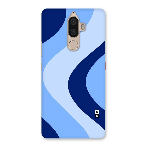 Blue Shade Curves Back Case for Lenovo K8 Note