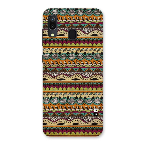 Bohemian Style Aztec Art Back Case for Galaxy A20