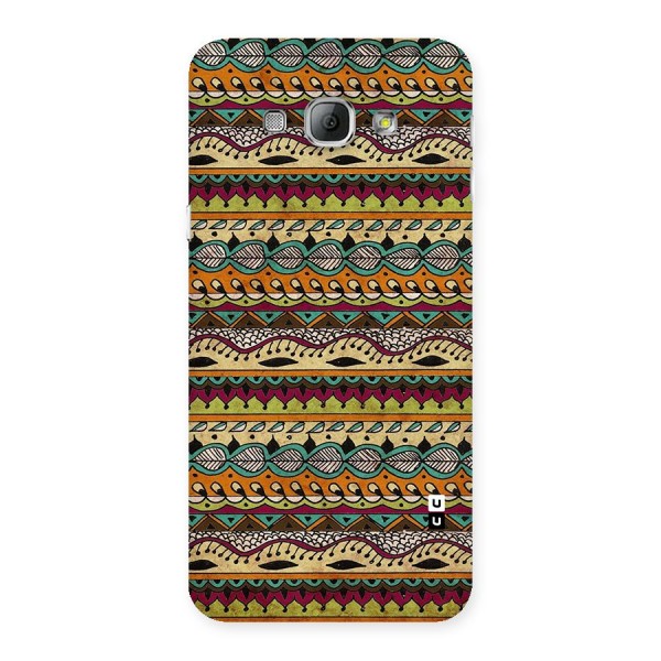 Bohemian Style Aztec Art Back Case for Galaxy A8