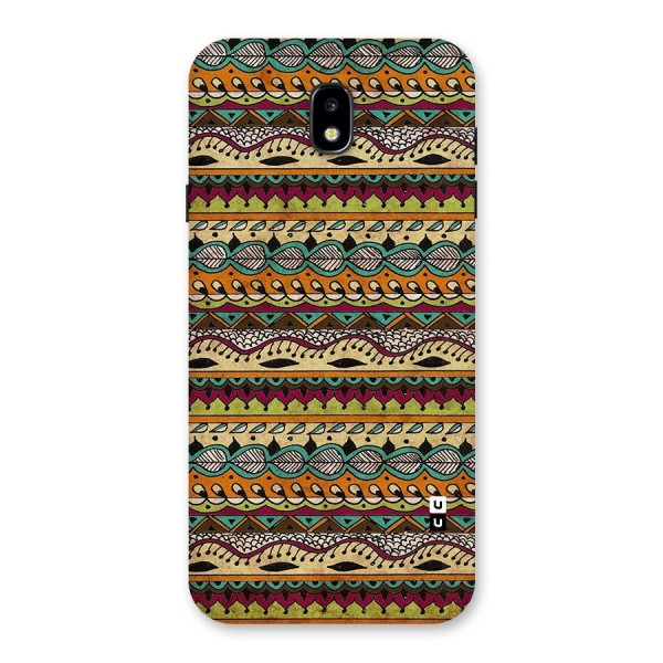 Bohemian Style Aztec Art Back Case for Galaxy J7 Pro