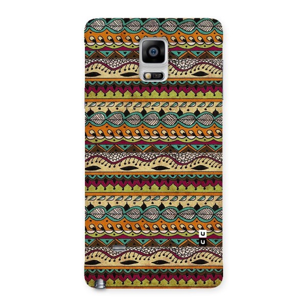 Bohemian Style Aztec Art Back Case for Galaxy Note 4