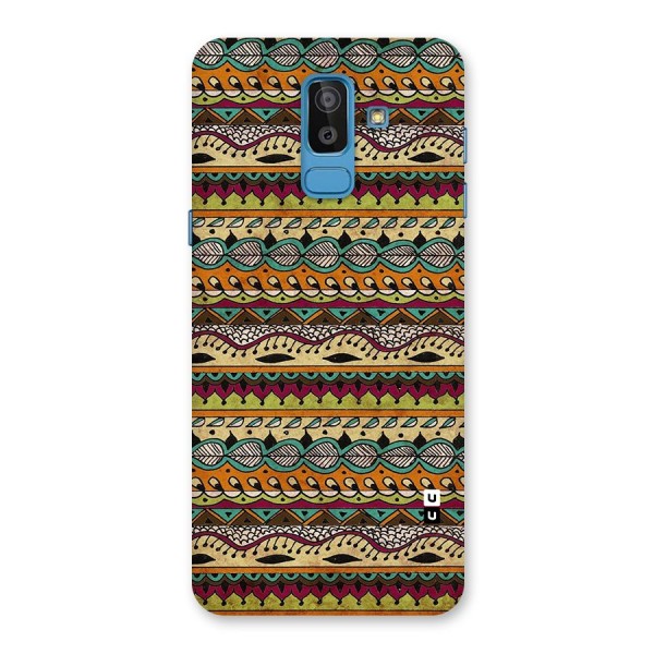 Bohemian Style Aztec Art Back Case for Galaxy On8 (2018)