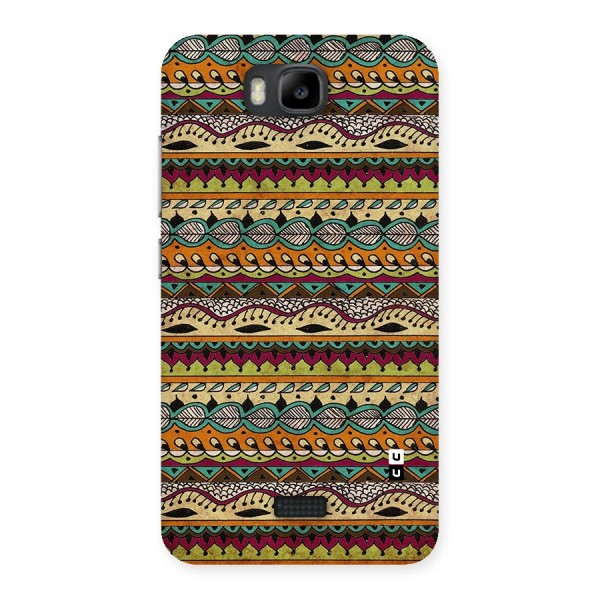 Bohemian Style Aztec Art Back Case for Honor Bee