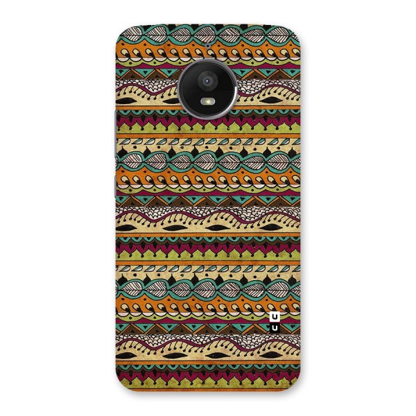 Bohemian Style Aztec Art Back Case for Moto E4 Plus