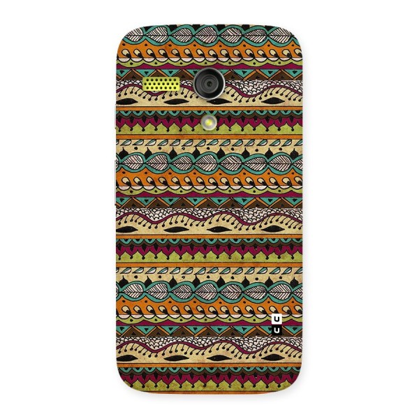 Bohemian Style Aztec Art Back Case for Moto G