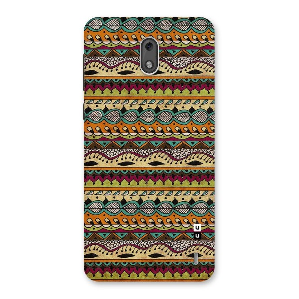 Bohemian Style Aztec Art Back Case for Nokia 2