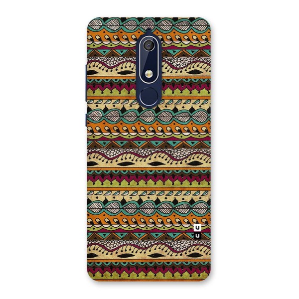 Bohemian Style Aztec Art Back Case for Nokia 5.1