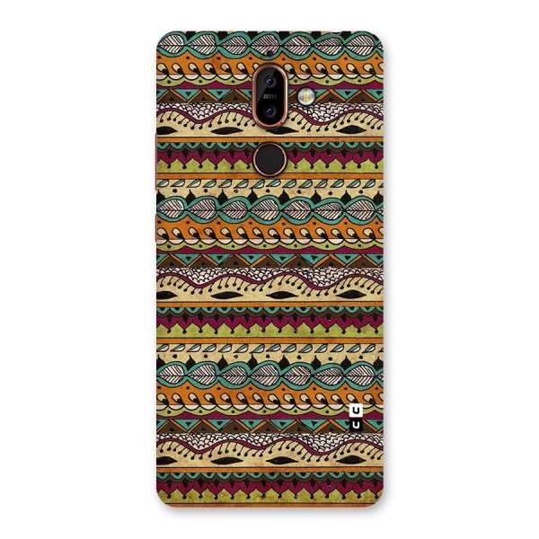 Bohemian Style Aztec Art Back Case for Nokia 7 Plus