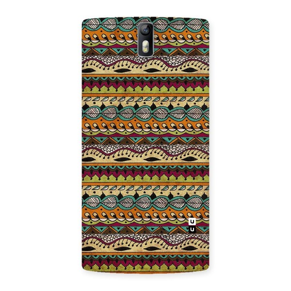 Bohemian Style Aztec Art Back Case for One Plus One