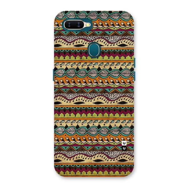 Bohemian Style Aztec Art Back Case for Oppo A11k