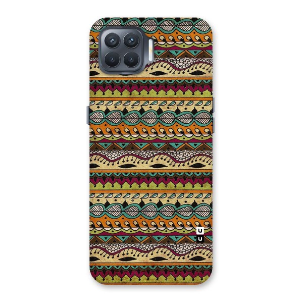 Bohemian Style Aztec Art Back Case for Oppo F17 Pro