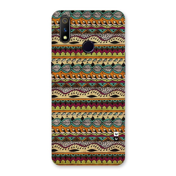 Bohemian Style Aztec Art Back Case for Realme 3 Pro