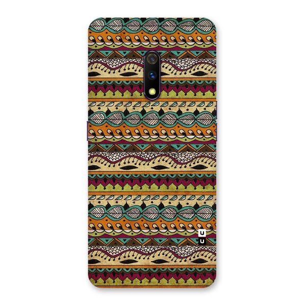 Bohemian Style Aztec Art Back Case for Realme X