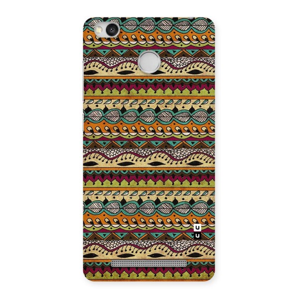 Bohemian Style Aztec Art Back Case for Redmi 3S Prime