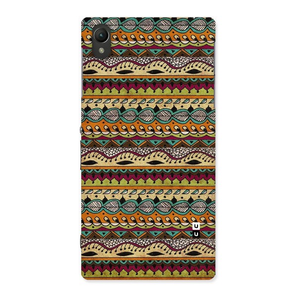 Bohemian Style Aztec Art Back Case for Sony Xperia Z1