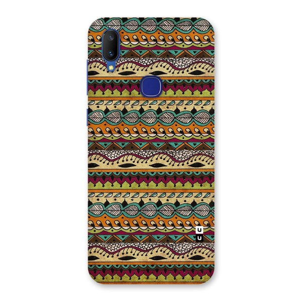 Bohemian Style Aztec Art Back Case for Vivo V11