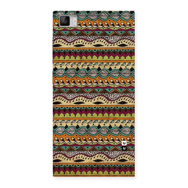 Bohemian Style Aztec Art Back Case for Xiaomi Mi3