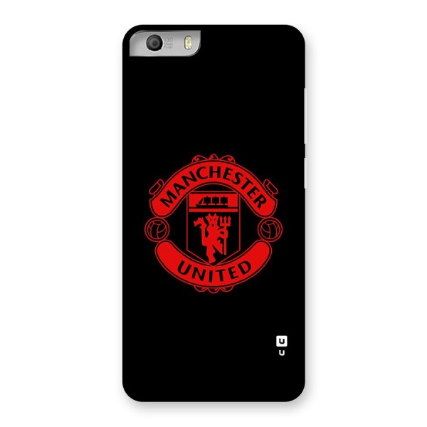 Bold Mancheter United Back Case for Canvas Knight 2